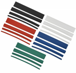 Набор термоусадочных трубок ТУТнг-LS 2/1, 4/2, 6/3, 8/4 З/С/К/Ч/Б (20х8см/упак) IEK (1/20/600)