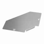 Крышка угла горизонтального 90 градусов Стандарт INOX (AISI 304) 200 Промрукав Крышка угла горизонтального 90 градусов Стандарт INOX (AISI 304) 200 Промрукав