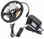 Комплект светодиод ленты "Сделай сам" 3000К (лента 5м LSR-2835WW60-4,8-IP20-12В+драйвер+выключатель) IEK (1/50) Комплект светодиод ленты "Сделай сам" 3000К (лента 5м LSR-2835WW60-4,8-IP20-12В+драйвер+выключатель) IEK (1/50)