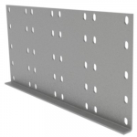 Соединитель горизонтальный H 200 мм, L 400 мм, горячий цинк дкс