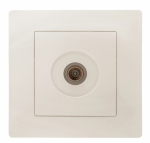 GUSI Bravo Розетка антенная, одинарная, скрытая установка, с одноместной рамкой С1010-003. Цвет бежевый. GUSI Bravo Розетка антенная, одинарная, скрытая установка, с одноместной рамкой С1010-003. Цвет бежевый.