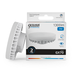 Лампа светодиод 14Вт GX70 6500К 1300Лм Gauss Elementary 1/10/50