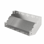 Угол д/листового кабель.лотка 90° вертикально ниспадающий (внешний) без соединит. разъема сталь ПРОМРУКАВ