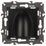 Вывод кабеля с/у антрацит механизм 14-6003-05 Elegance ЭРА Вывод кабеля с/у антрацит механизм 14-6003-05 Elegance ЭРА