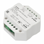 Диммер SMART-D12-DIM-PUSH-2000-IN (12-48V, 1x6A, 2.4G) (Arlight, IP20 Пластик, 5 лет) Диммер SMART-D12-DIM-PUSH-2000-IN (12-48V, 1x6A, 2.4G) (Arlight, IP20 Пластик, 5 лет)
