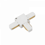 Коннектор T-тип TSB-WH для шинопровода SB белый IN HOME Коннектор T-тип TSB-WH для шинопровода SB белый IN HOME