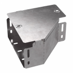 Переходник - редуктор д/лист. каб. лотка без разъема/соедин-ля сужение слева 200мм/100мм с высотой лотка100мм ПРОМРУКАВ