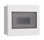 Корпус встраиваемый прозр. дв. 1 ряд 9 мод. IP41 ЩРВ-М