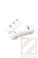 Удлинитель 3гн с З/К 10м белый 16А ПВС 3х1 Makel (1/12/24) Удлинитель 3гн с З/К 10м белый 16А ПВС 3х1 Makel (1/12/24)