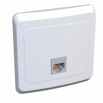 Розетка 1гн комп RJ45 с/у белый кат.5е Этюд Systeme Electric Розетка 1гн комп RJ45 с/у белый кат.5е Этюд Systeme Electric
