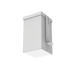 Светодиодный светильник VARTON DL-Grill для потолка Грильято 100х100 мм встраиваемый 15 Вт 3000 К 86х86х70 мм IP54 RAL9003 белый муар диммируемый по п