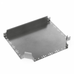 Тройник горизонтальный 50x600мм нержавеющая сталь необработанная 75мм ПРОМРУКАВ Без серии