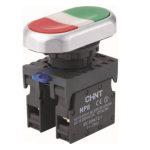 Двойная, кнопка NP8-11S 1НО+1НЗ, IP65  CHINT (1)