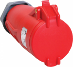 Розетка переносная силовая ССИ-214 3Р+РЕ 16А 380В красный IP44 MAGNUM IEK (1/10/100) Розетка переносная силовая ССИ-214 3Р+РЕ 16А 380В красный IP44 MAGNUM IEK (1/10/100)