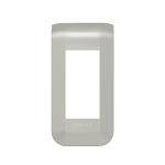 Рамка 1-пост. цвет алюминий матовый, пластик горизонтальная, Mosaic Legrand Рамка 1-пост. цвет алюминий матовый, пластик горизонтальная, Mosaic Legrand