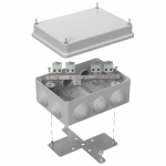 Коробка огнестойкая для о/п 40-0310-FR2.5-8 Е15-Е120 RAL7035 150х110х70 (6 шт/кор) Промрукав