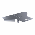 Крышка на тройник для кабельного лотка 165.6мм нержавеющая сталь необработанная ПРОМРУКАВ Без серии Крышка на тройник для кабельного лотка 165.6мм нержавеющая сталь необработанная ПРОМРУКАВ Без серии