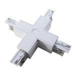 Соединитель X-образный белый