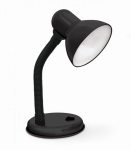 Светильник настольный под лампу на основании СНО 22Ч 60Вт E27 230В ЧЕРНЫЙ (мягкая упаковка) IN HOME