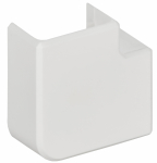 METRA MINI Поворот на 90град 15х10мм белый IEK