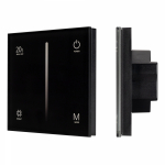 Панель SMART-P36-DIM-IN Black (230V, 1.2A, TRIAC, Sens, 2.4G) (ARL, IP20 Пластик, 5 лет)