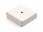 Коробка разветвительная для открытой установки 75х75х20 белая IP40 PLEXUP Коробка разветвительная для открытой установки 75х75х20 белая IP40 PLEXUP