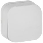 GLORY Выключ. 1-кл. о/у 10А ВС20-1-0-ХБм бел. м. IEK