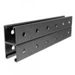 СТРАТ-профиль двойной перфорированный 41х41х1900, толщ. 2,5 мм, гальван. цинк