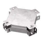 Х-образный ответвитель с крышкой Стандарт 50х50 Промрукав