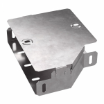 Переходник - редуктор д/лист. каб. лотка без разъема/соедин-ля сужение слева 200мм/150мм с высотой лотка50мм ПРОМРУКАВ