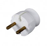 Вилка ультраплоская без З/К белая 16А IP20 Legrand (1/15) Вилка ультраплоская без З/К белая 16А IP20 Legrand (1/15)