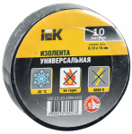 Изолента черная 15/10м IEK (1/10/500)