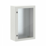 Корпус распред. шкафа 1двер. сталь серый 800мм 1200мм 400мм с монтажной платой IP66 DKC