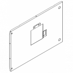 Передняя панель распределительного шкафа 600x400 сталь Legrand XL3 Передняя панель распределительного шкафа 600x400 сталь Legrand XL3