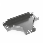 Тройник горизонтальный 80x100мм нержавеющая сталь необработанная 75мм ПРОМРУКАВ Без серии