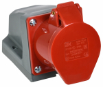 Розетка стационарная силовая ССИ-115 3Р+РЕ+N 16А 380В красный IP44 IEK (1/10/60) Розетка стационарная силовая ССИ-115 3Р+РЕ+N 16А 380В красный IP44 IEK (1/10/60)