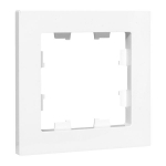 Рамка 1гн белый, пластик Эпика EKF (1/25/300)