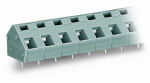 Клемма печатной платы 1 уровень, 16 соединителей, 630В 24А 6кВ сечение2.500мм² олово крепл. проводника, соединение с пружинным зажимом IP20 Wago Клемма печатной платы 1 уровень, 16 соединителей, 630В 24А 6кВ сечение2.500мм² олово крепл. проводника, соединение с пружинным зажимом IP20 Wago