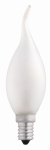 Лампа накал 40Вт E14 СT35 frosted "Свеча на ветру" JazzWay
