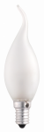 Лампа накал 60Вт E14 СT35 frosted "Свеча на ветру" JazzWay