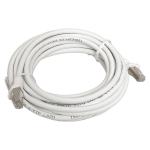 Патч-корд TERACOM CS Cat.6A экранированный S/FTP оболочка LSZH белый (5,0м) Патч-корд TERACOM CS Cat.6A экранированный S/FTP оболочка LSZH белый (5,0м)