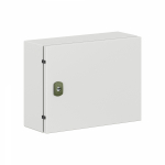 Корпус распред. шкафа 1двер. сталь серый 400мм 300мм 150мм с монтажной платой IP66 DKC