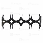 Кластер четверной, двухсторонний для двустенных труб д110 Э-Пласт Кластер четверной, двухсторонний для двустенных труб д110 Э-Пласт