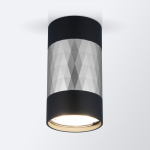 DLN110 GU10 черный/серебро