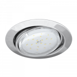 Светильник встраив GX53R-RT-C металл под лампу GX53 поворотный хром IN HOME Светильник встраив GX53R-RT-C металл под лампу GX53 поворотный хром IN HOME