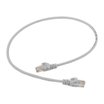 Патч-корд TERACOM PRO Cat.5E неэкранированный UTP оболочка PVC серый (0,5м) Патч-корд TERACOM PRO Cat.5E неэкранированный UTP оболочка PVC серый (0,5м)