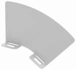 Перегородка разд. 80мм пов. верт. внеш. 45град RAL 9016 IEK