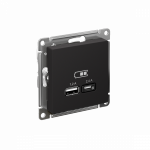 Розетка 2гн USB+USB typeА+ typeС с/у карбон механизм 5В/2.4А 2х5В/1.2А AtlasDesign Systeme Electric (1) Розетка 2гн USB+USB typeА+ typeС с/у карбон механизм 5В/2.4А 2х5В/1.2А AtlasDesign Systeme Electric (1)