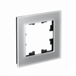 Рамка 1гн стекло алюминий AtlasDesign Nature Systeme Electric (1/3) Рамка 1гн стекло алюминий AtlasDesign Nature Systeme Electric (1/3)