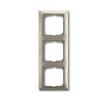 Рамка 3-пост. глянцевый, пластик горизонт. и вертик., IP20 basic55 ABB Рамка 3-пост. глянцевый, пластик горизонт. и вертик., IP20 basic55 ABB